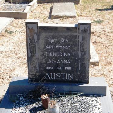 AUSTIN Hendrika Johanna -1918