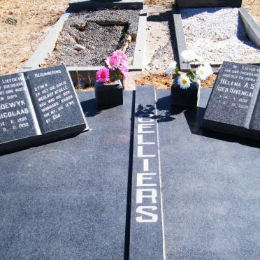 CELLIERS Lodewyk Nicolaas 1933-1999 &amp; Helena A.S HAVENGA 1936-2008