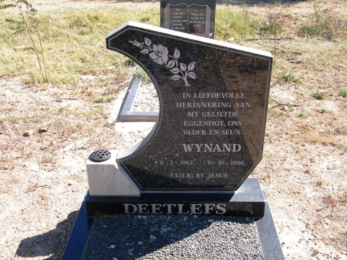 DEETLEFS Wynand 1963-1996