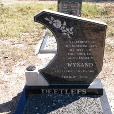 DEETLEFS Wynand 1963-1996