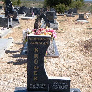KRÜGER Hermanus Adriaan 1952-2007
