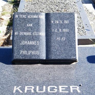 KRUGER Johannes Philiphus 1921-1980