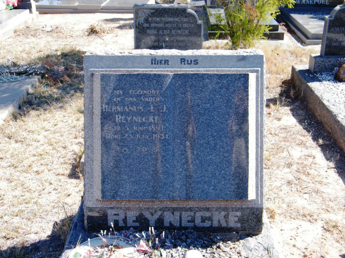 REYNECKE Hermanus L.J. 1894-1934