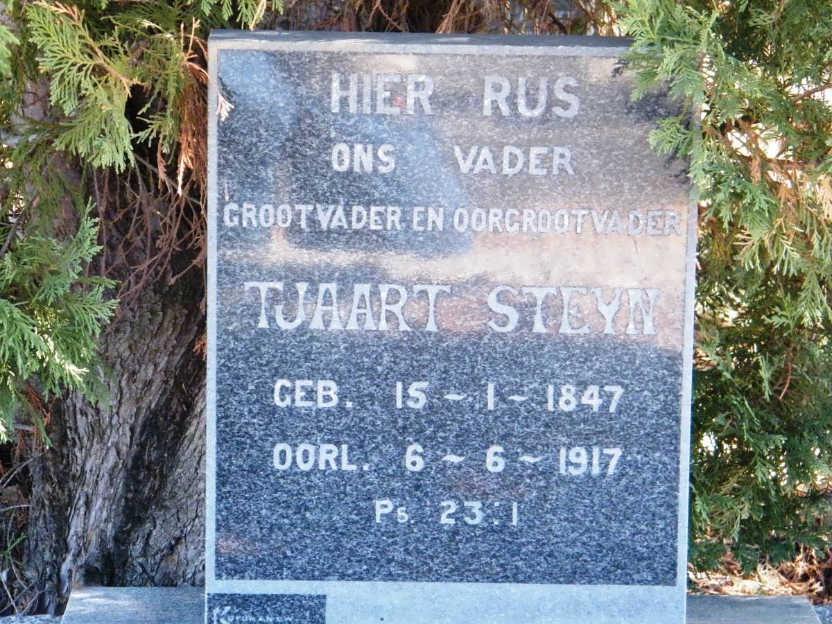 STEYN Tjaart 1847-1917