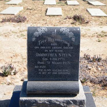 STEYN Dorothea 1935-1953