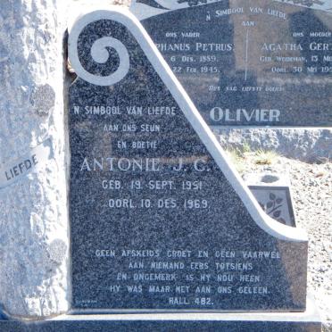 TOIT Antonie J.C., du 1951-1969