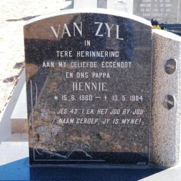 ZYL Hennie, van 1960-1984