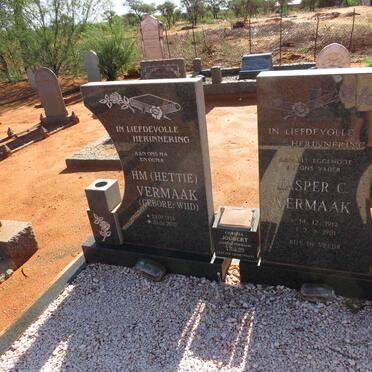 VERMAAK Jasper C. 1912-1981 & H.M. WIDD 1915-2010 :: JOUBERT Christa nee VERMAAK 1950-2017 _1