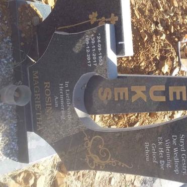 BEUKES Rosina Magrietha 1953-2017