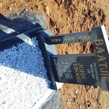 BAATJIE John Tebogo 1991-2021