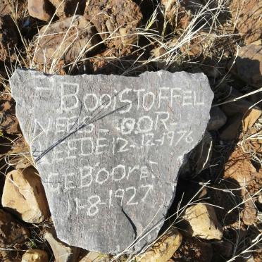 BOOI Stoffel Neels 1927-1976