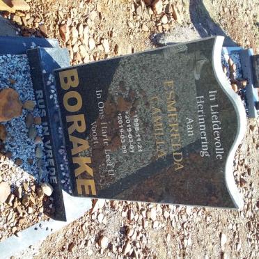 BORAKE Esmerelda Camilla 1998-2019