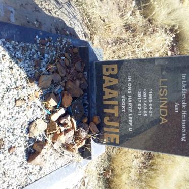 BAAITJIE Lisinda 1985-2017