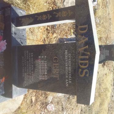 DAVIDS Gert 1948-2016