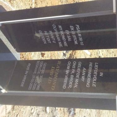 KOKER Raymond David, de 1960-2020