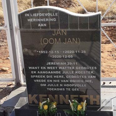 KENNETH Jan 1952-2020