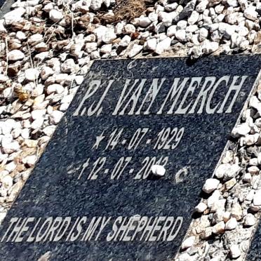 MERCH P.J., van 1929-2012