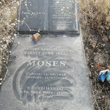 MOSES Barney John 1948-2016