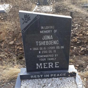 MERE Jona Tsheboeng 1966-2010