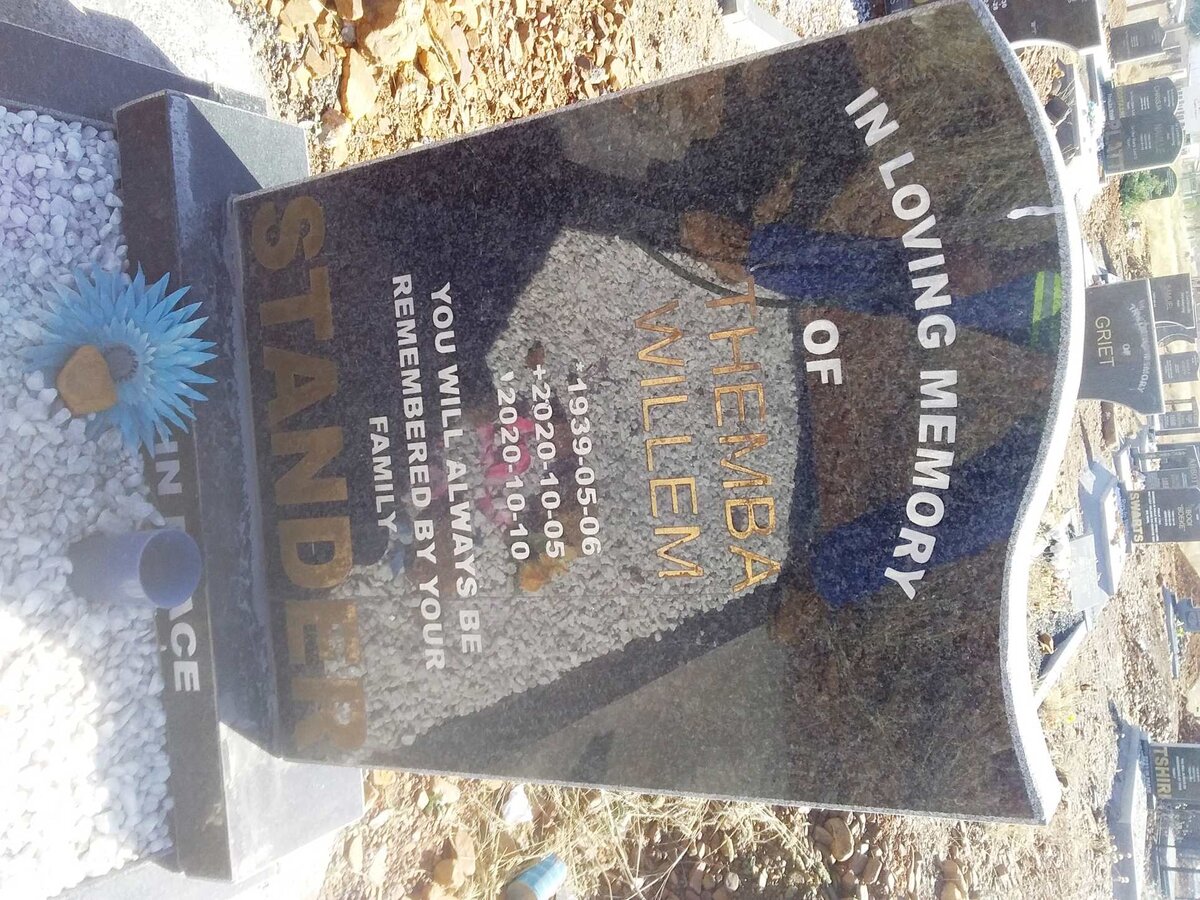 STANDER Themba Willem 1939-2020