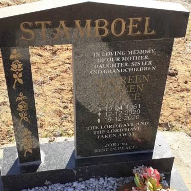 STAMBOEL Maureen ?een ?ce 1961-2020