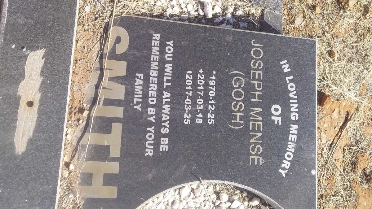 SMITH Joseph Mense 1970-2017