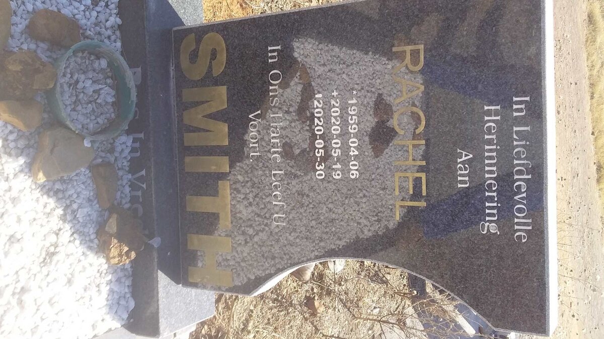 SMITH Rachel 1959-2020