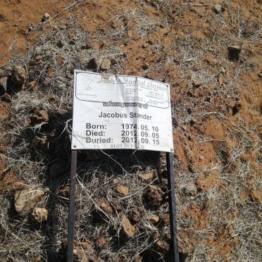 STANDER Jacobus 1974-2012