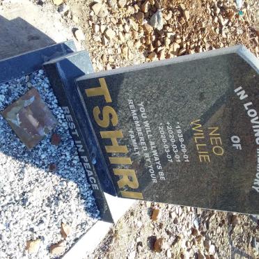 TSHIRI Neo Willie 1939-2020