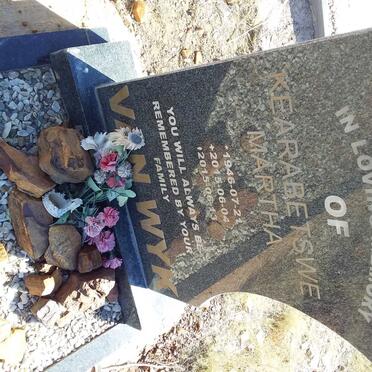 WYK Kearabetswe Martha, van 1946-2015