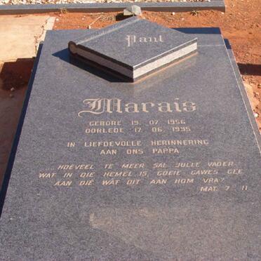 MARAIS Paul 1956-1995