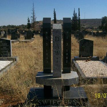 SWIEGERS Dawie 1943-1987