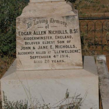 NICHOLLS Edgar Allen -1914