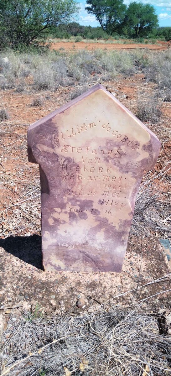 NIEKERK Gilliam Jacobus Stefanus, van 1908-1910