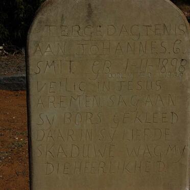 SMIT Johannes  C. 1898-1929