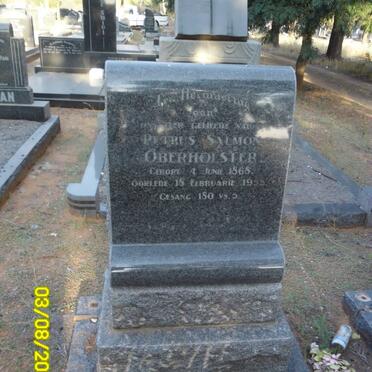 OBERHOLSTER Petrus Salmon 1868-19?