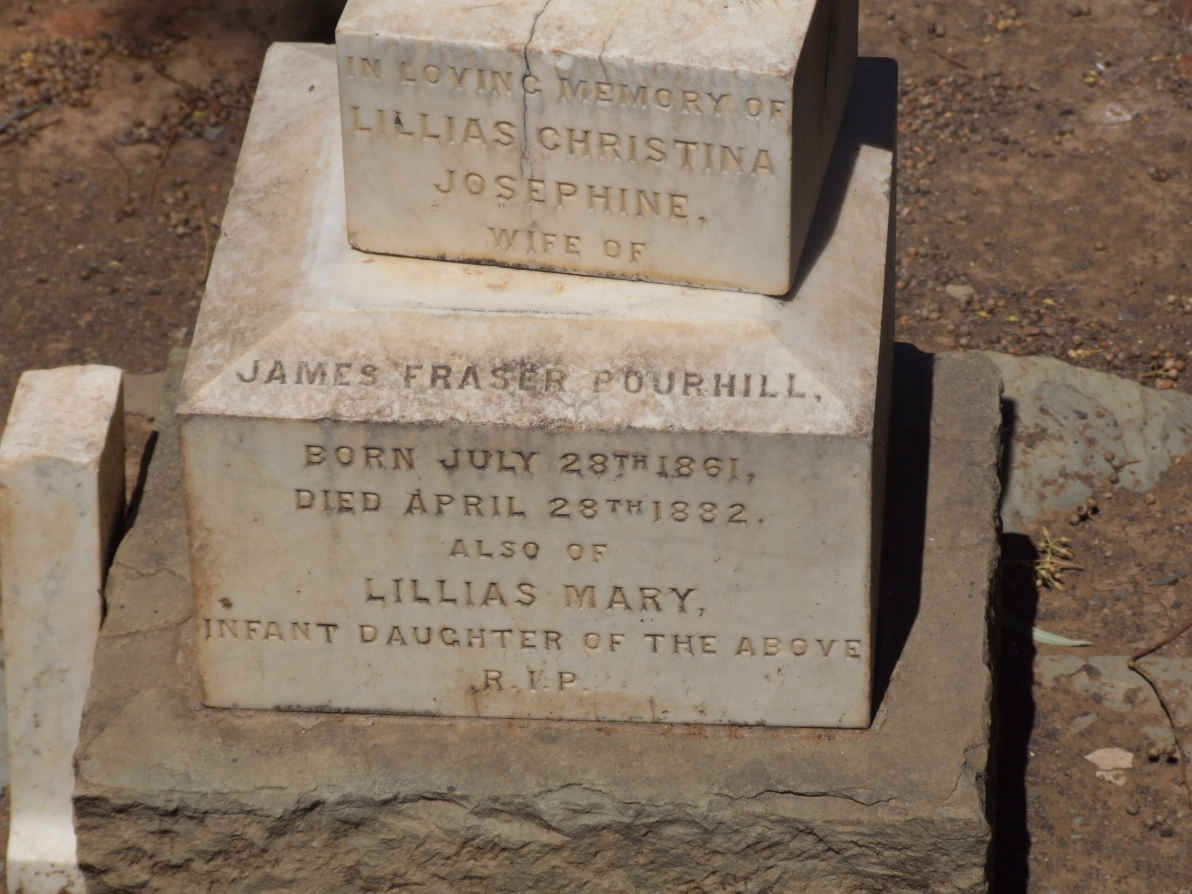 BOURHILL Lillias Christina Josephine 1861-1882 :: BOURHILL Lillias Mary ?