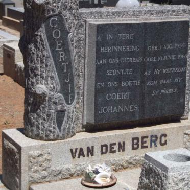 BERG Coert Johannes, van den 1955-1963