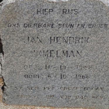 IMMELMAN Jan Hendrik 1948-1966