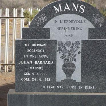 MANS Johan Barnard 1929-1973