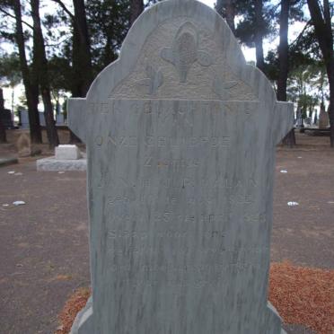 MALAN Jan H.J.P. 1922-1923