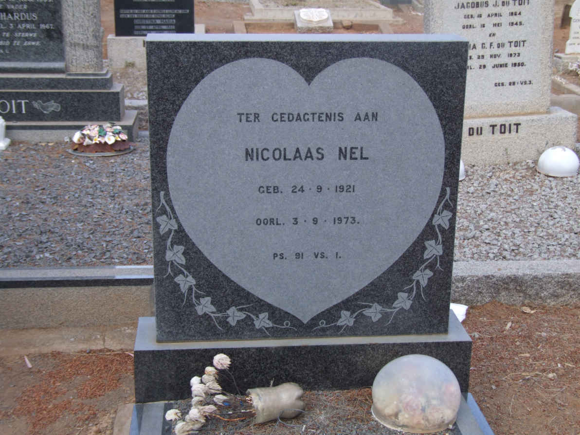NEL Nicolaas 1921-1973