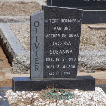 OLIVIER Jacoba Susanna 1899-2001