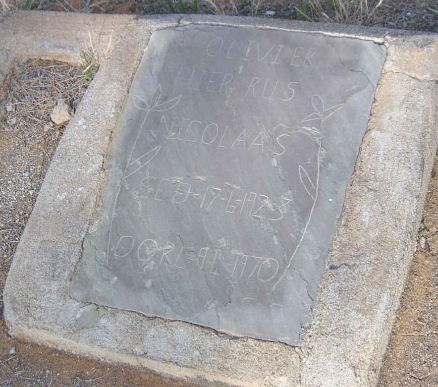 OLIVIER Nicolaas 1923-1970