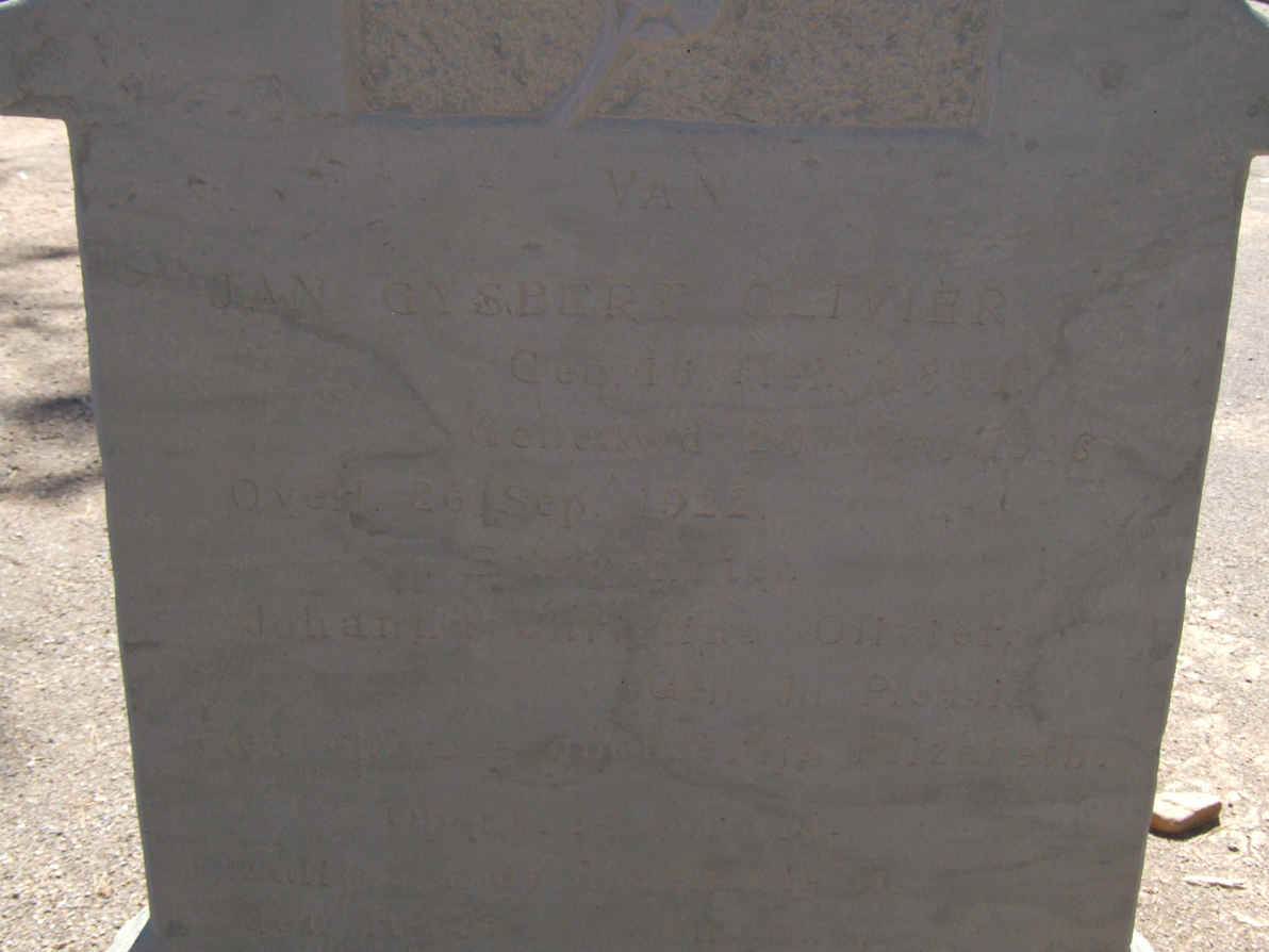 OLIVIER Jan Gysbert ?-?