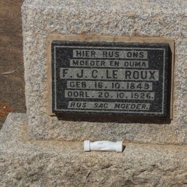 ROUX F.J.C., LE 1849-1926