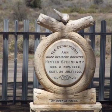 STEENKAMP Hester 1896-1923
