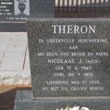 THERON Nicolaas J. 1940-1976