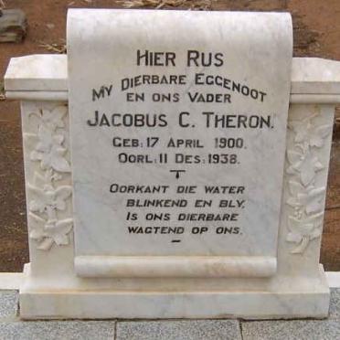THERON Jacobus C. 1900-1938