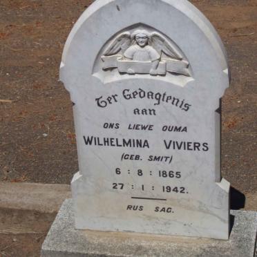 VIVIERS Wilhelmina nee SMIT 1865-1942